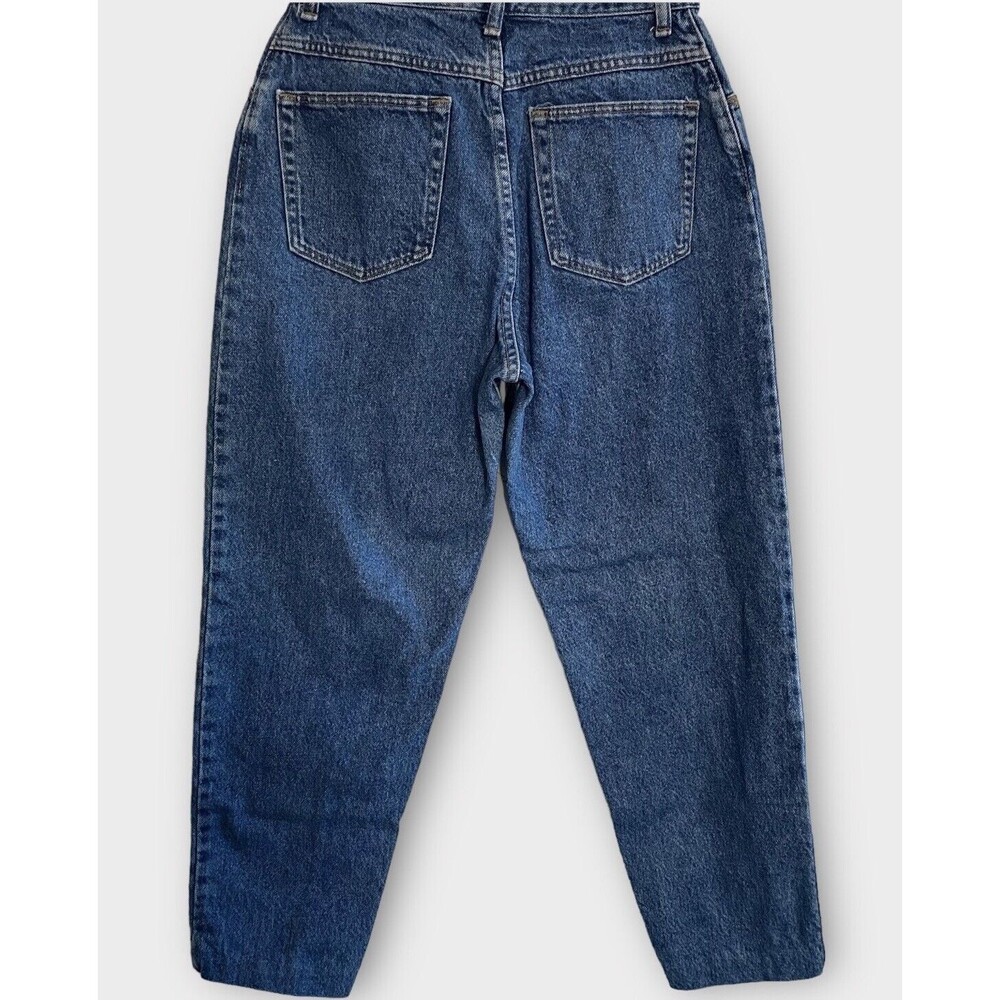 Vintage Wrangler Jeans Womens 26 x 25.5 Mom Blue Denim Tapered Leg High Waist - Picture 4 of 13